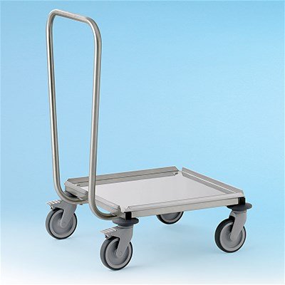 Dolly Stainless Steel 580x670x860mm for 500mm Square Baskets